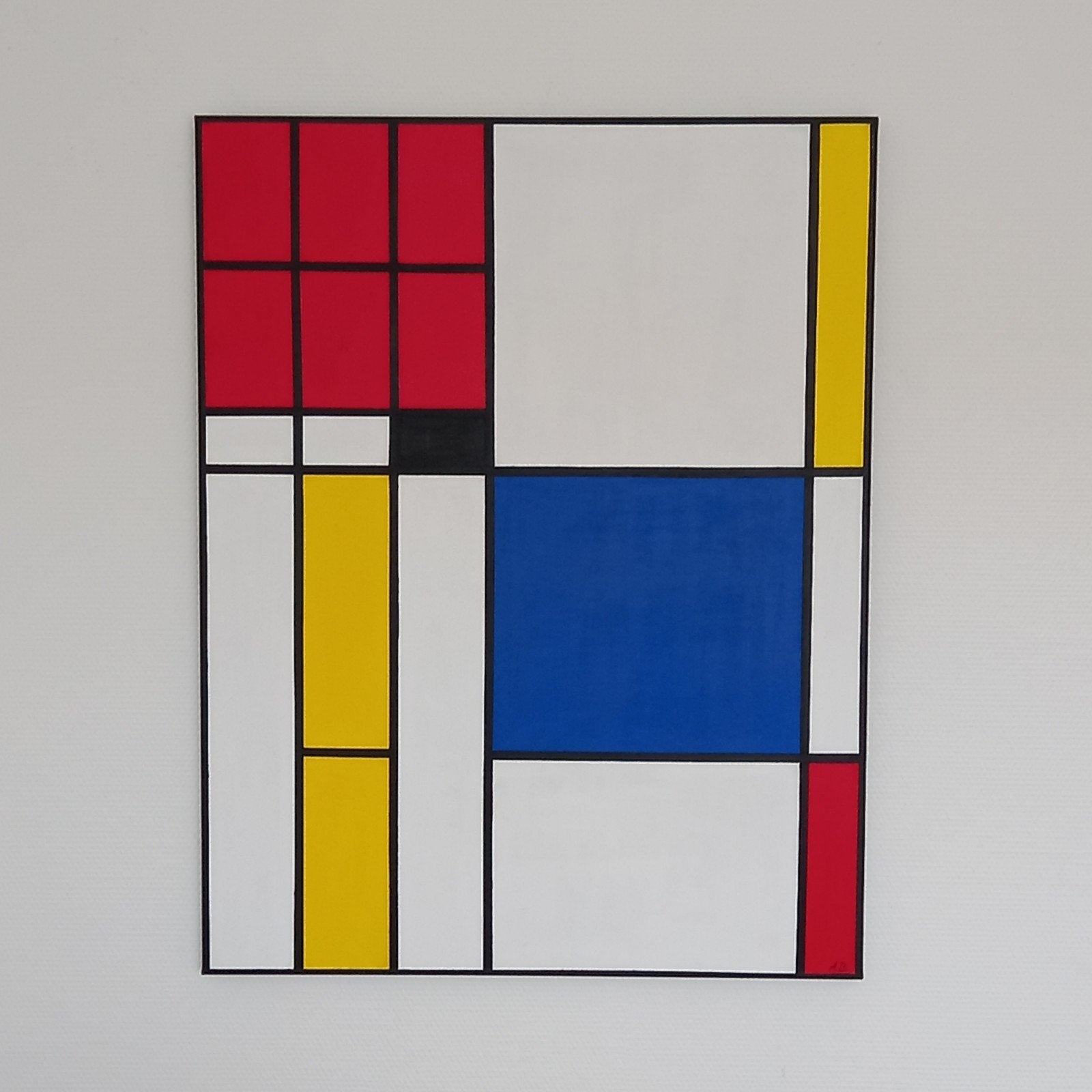 Mondriaan stijl, Antiek en Kunst, Ophalen of Verzenden