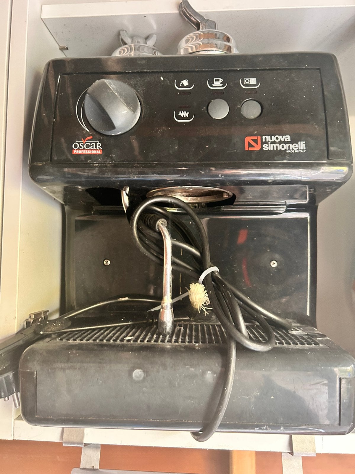 Espresso drukgroep machine nuova simonelli oscar prof 1, Ophalen, Zo goed als nieuw, Espresso apparaat