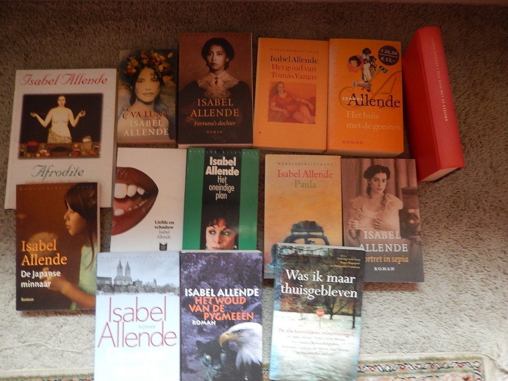 14x Allende Winter Voorbij Stad Wilde Goden Goud Tomas Varga, Allende DeMille Fredriksson Irving, Ophalen of Verzenden, Zo goed als nieuw