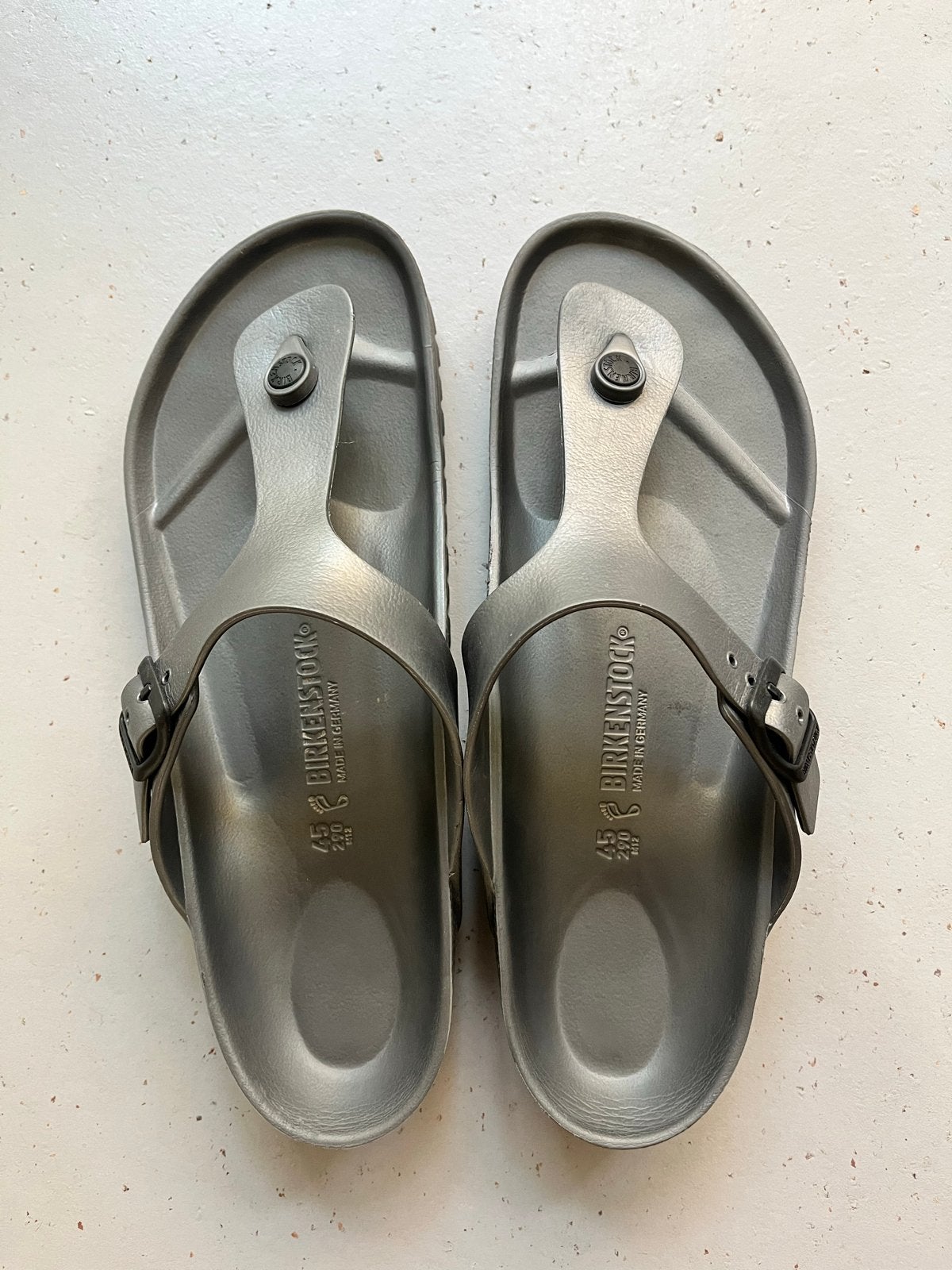 Birkenstock Gizeh EVA slippers maat 45, Kleding | Heren, Schoenen, Slippers, Overige kleuren, Ophalen of Verzenden, Zo goed als nieuw