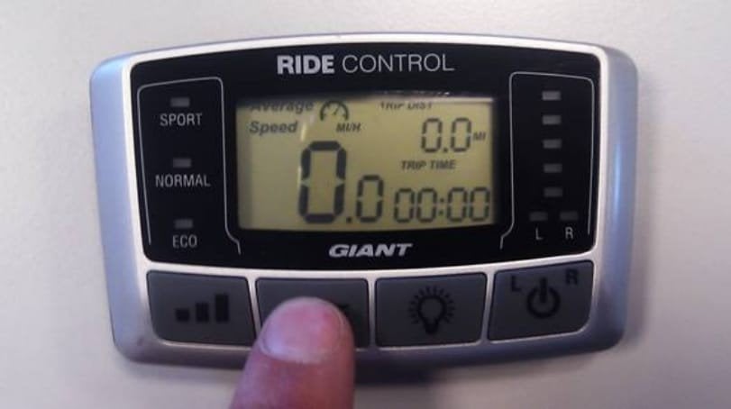 Giant Ride Control display voor 2 accus,s, Fietsen en Brommers, Fietsaccessoires | Fietscomputers, Ophalen of Verzenden, Snelheidssensor