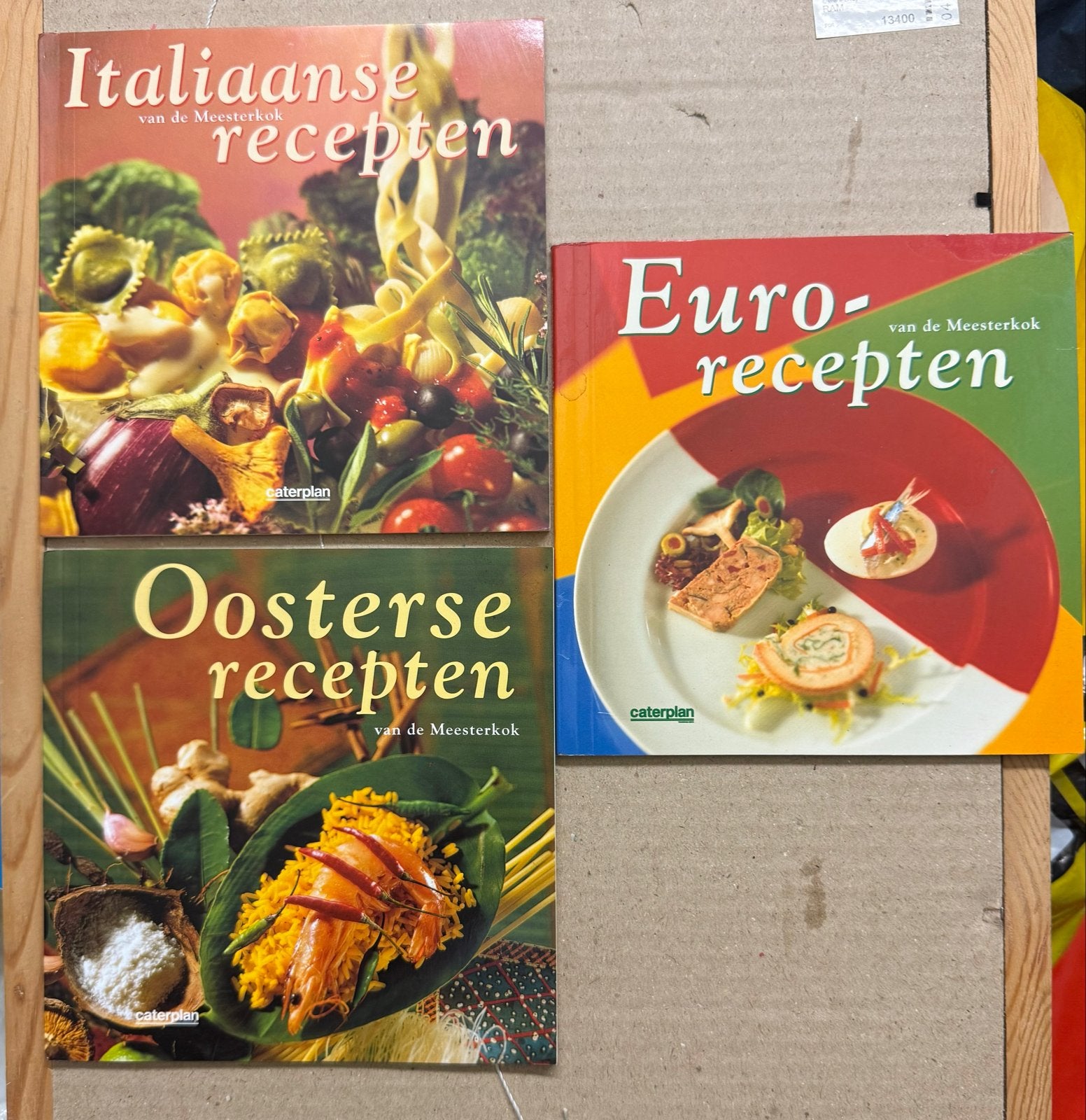 Caterplan Kookboeken: Italiaanse, Oosterse & Euro-recepten, Ophalen of Verzenden, Nieuw, Europa, Hoofdgerechten
