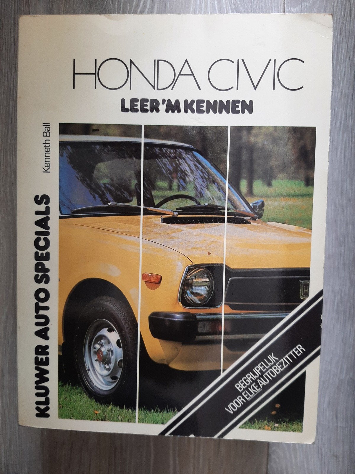 Honda Civic Leer 'm Kennen - Kluwers Auto Specials, Boeken, Ophalen of Verzenden, Gelezen, Honda