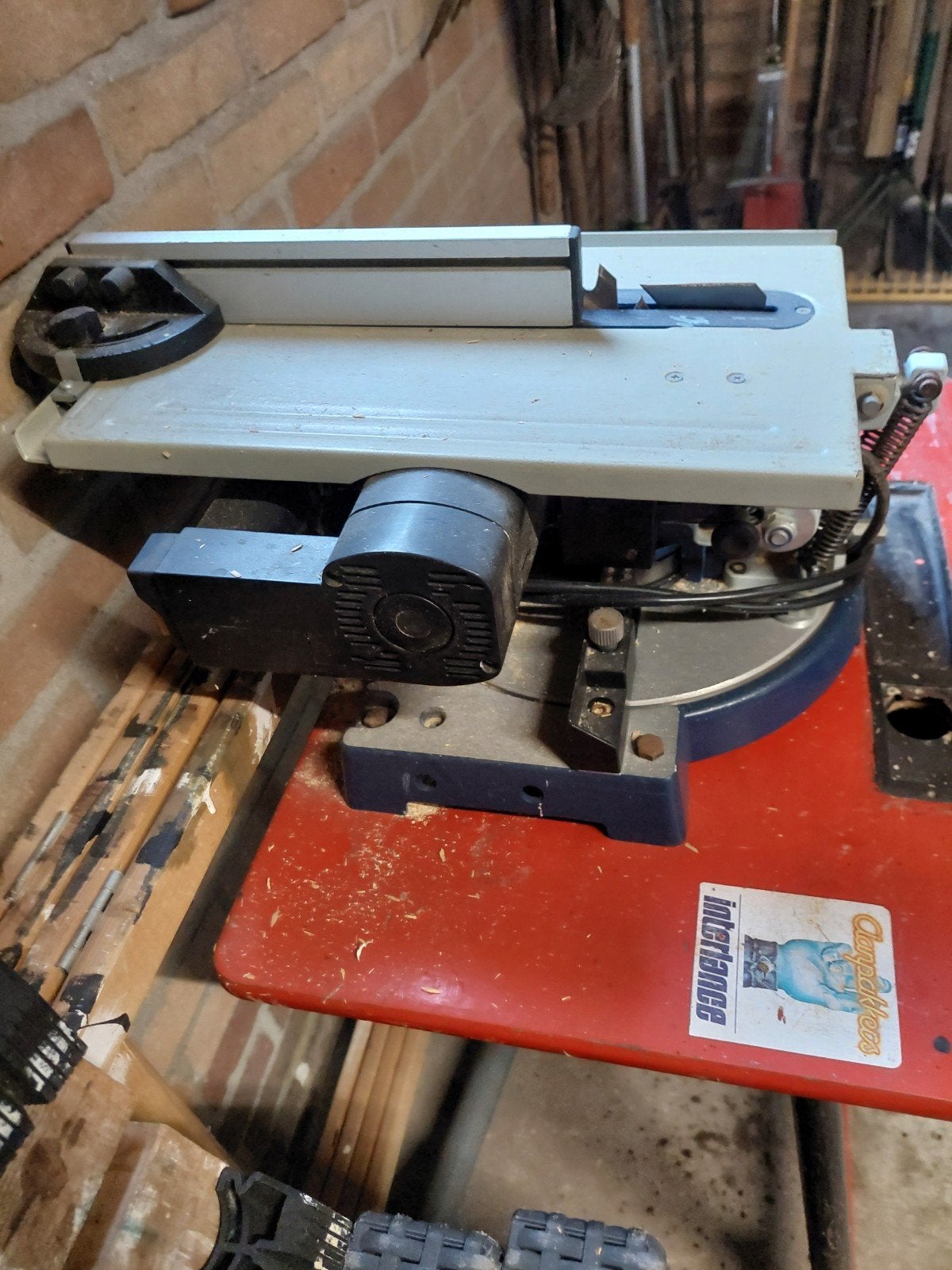 Zaagtafel voor hout - werkt nog goed, Ophalen of Verzenden, Gebruikt, Cirkelzaag