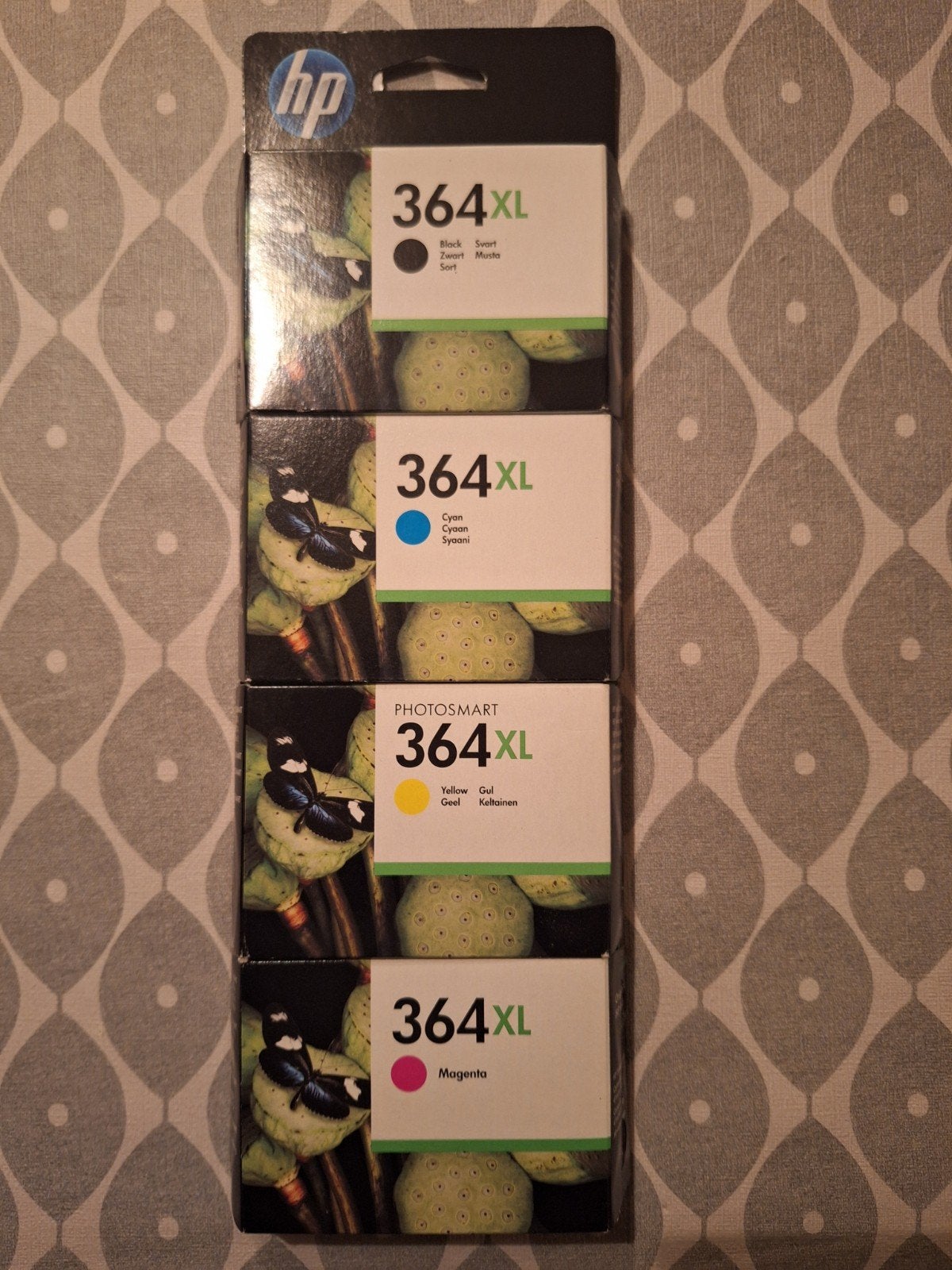 HP 364XL Inktcartridges - Zwart, Cyaan, Geel, Magenta, Ophalen, Nieuw, Cartridge, HP
