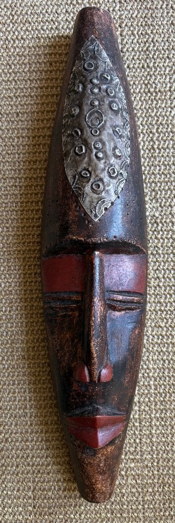 Masker / wanddecoratie, Afrika, 42 cm, Ophalen of Verzenden