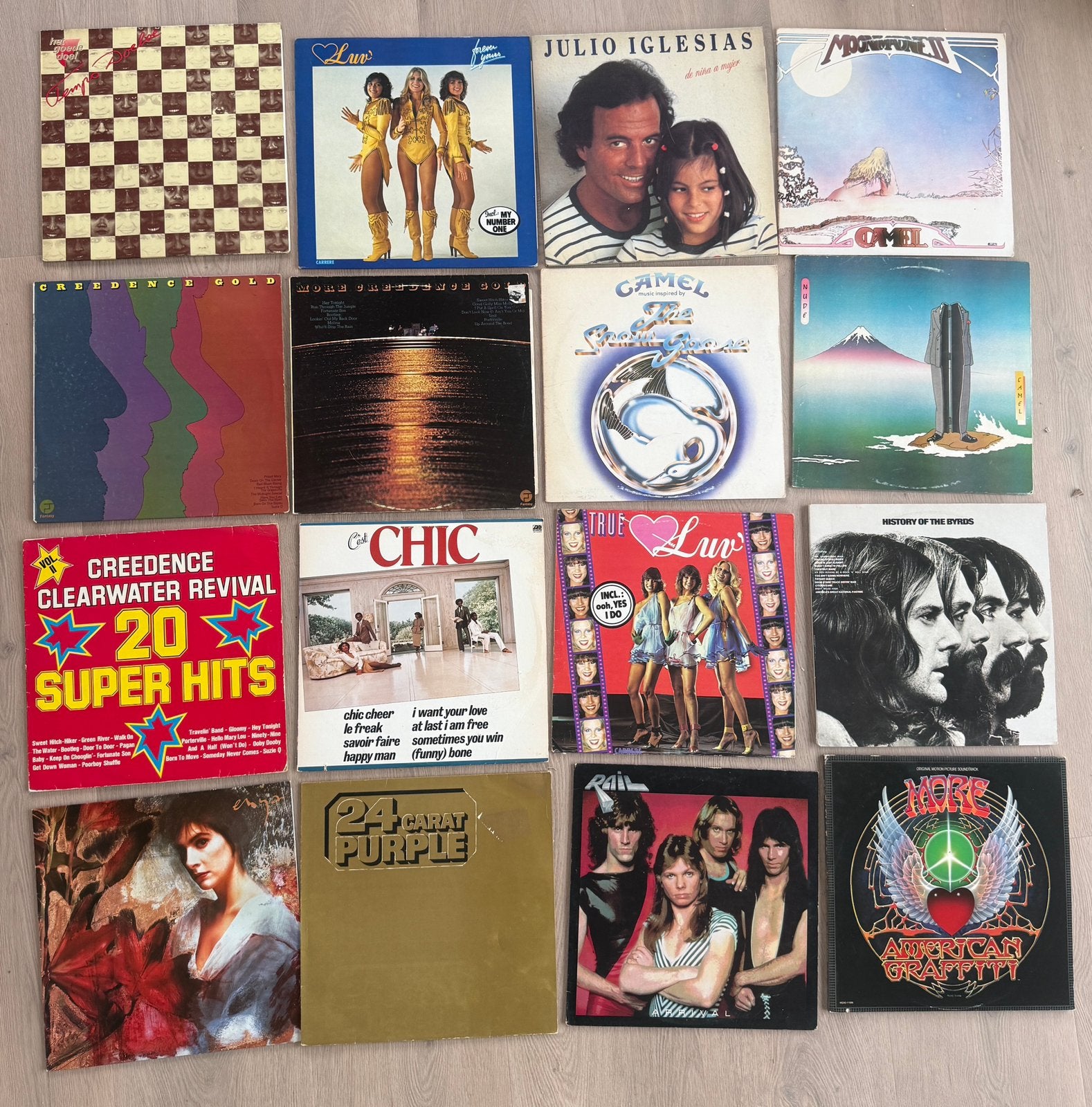 34x LP’s in nette staat, LP, Pop, Zo goed als nieuw, 12 inch