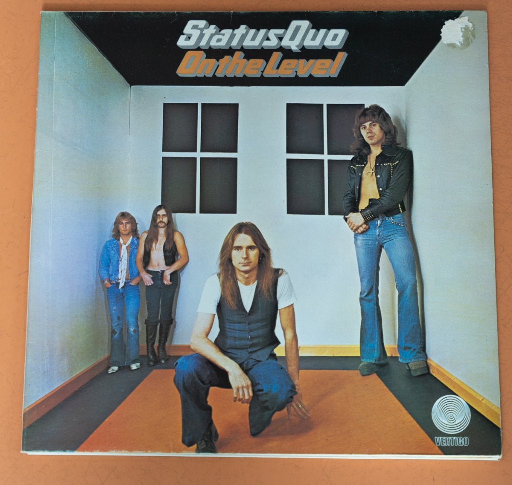 Status Quo - On the Level (1975) LP Vinyl, Cd's en Dvd's, Vinyl | Rock, LP, Gebruikt, Ophalen of Verzenden, 12 inch