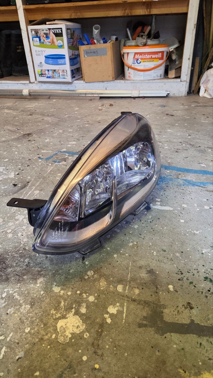 Koplamp Ford Fiesta mk8, Verzenden, Gebruikt, Ford