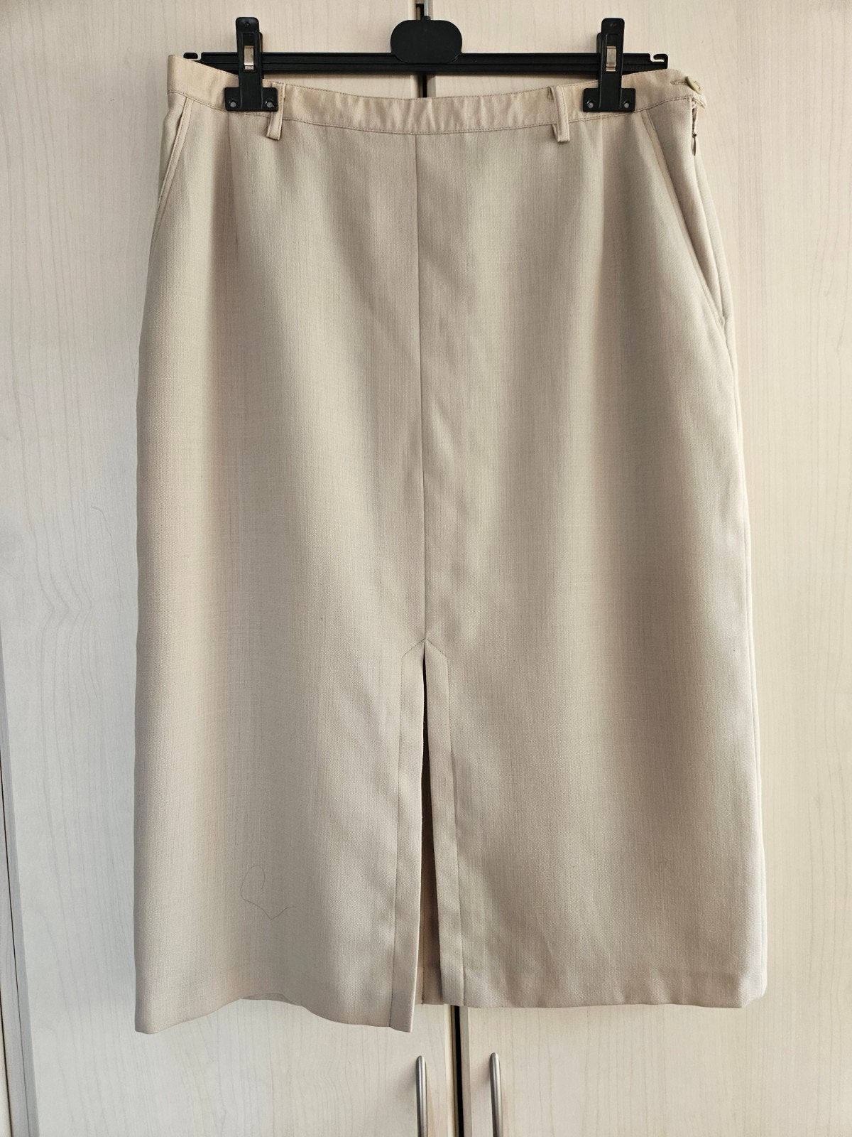 mooie beige Bardehle rok maat 46, Beige, Maat 46/48 (XL) of groter, Ophalen of Verzenden, Gedragen