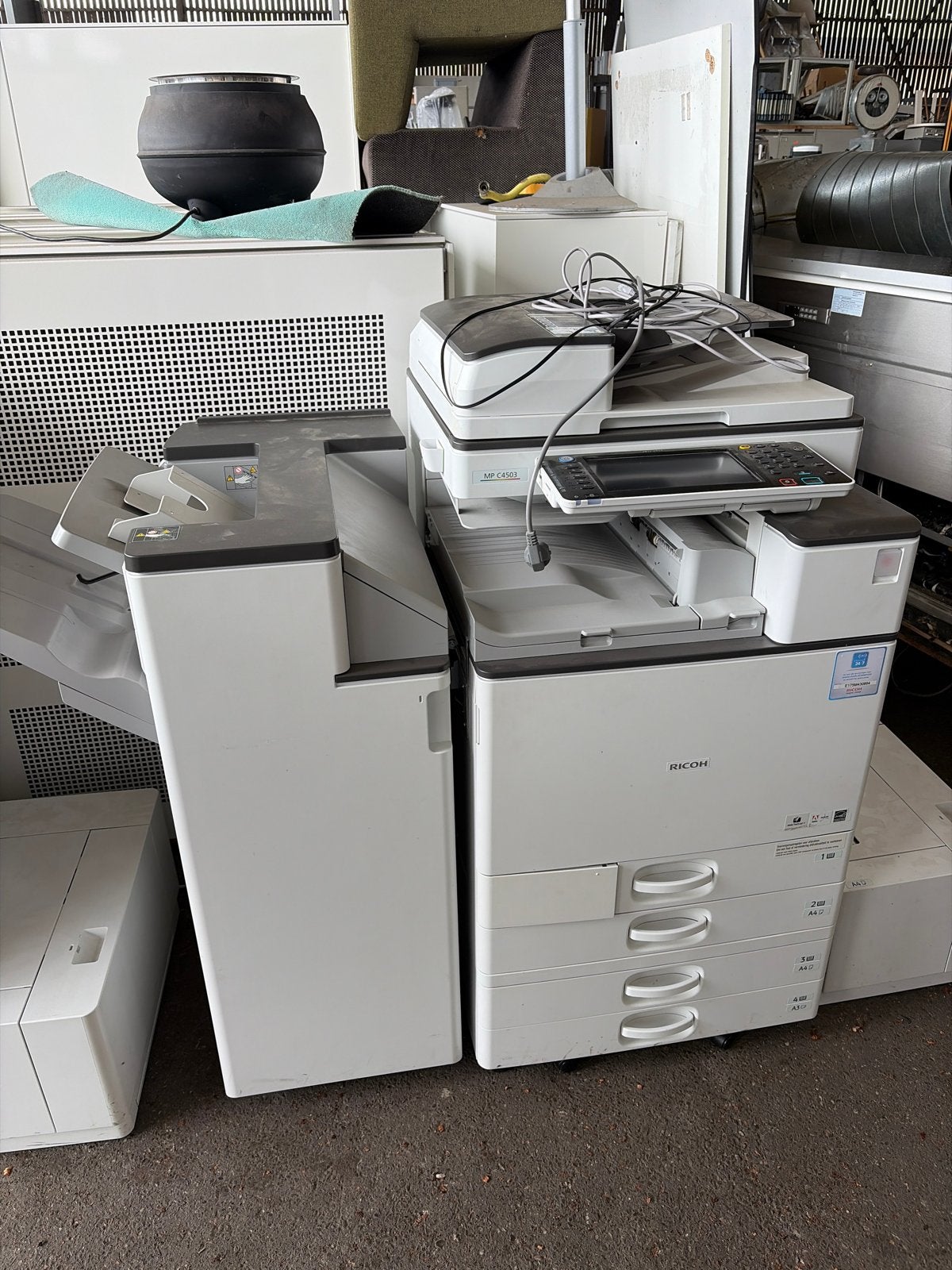 Ricoh All-in-one Printer/Kopieermachine - Zo goed als nieuw, Computers en Software, Printers, All-in-one, Kleur printen, Ophalen of Verzenden