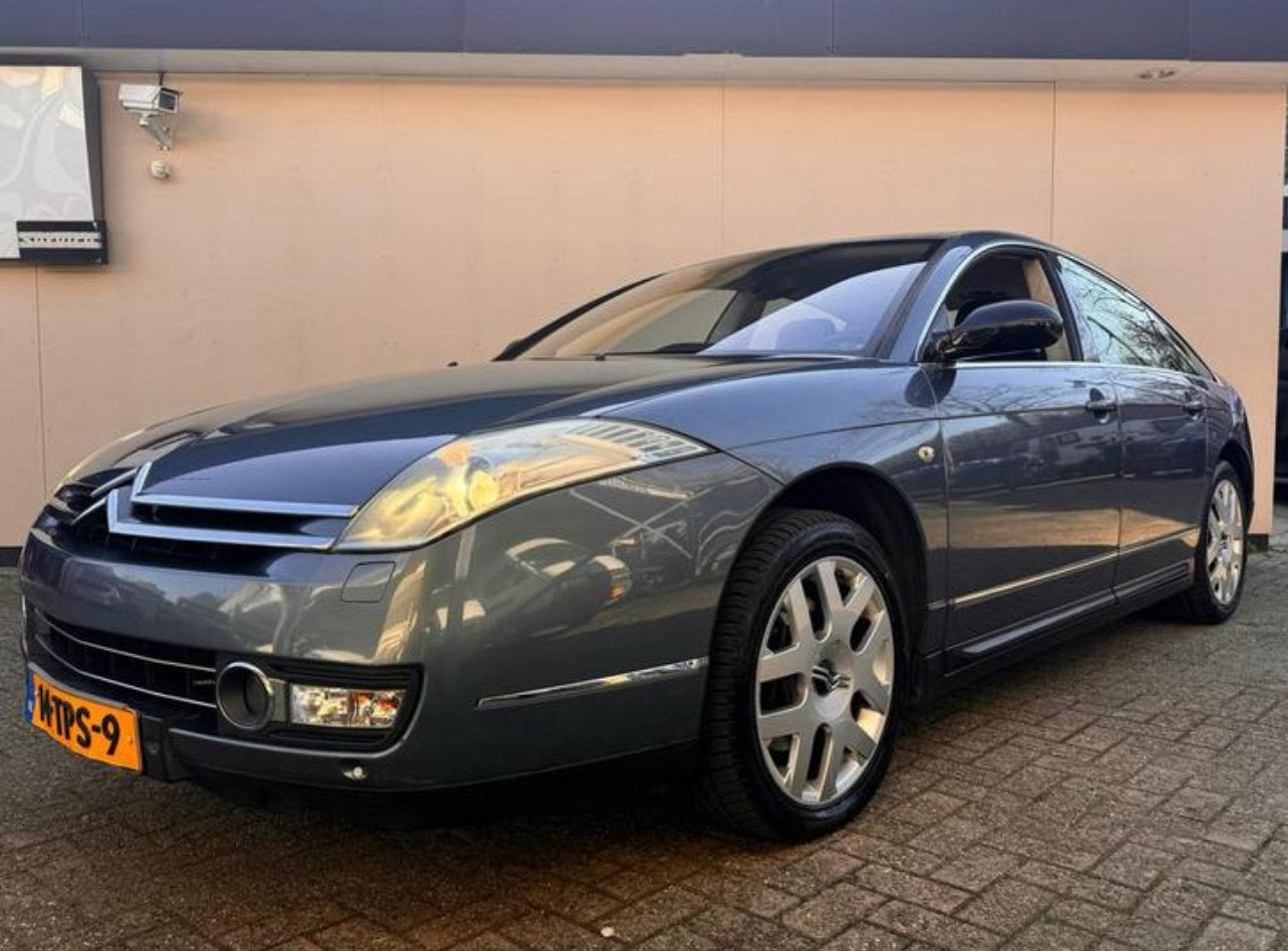 Citroën C6 2.7 Hdif V6 AUT 2007 Grijs, Auto's, C6, Diesel, 1846 kg, 1700 kg