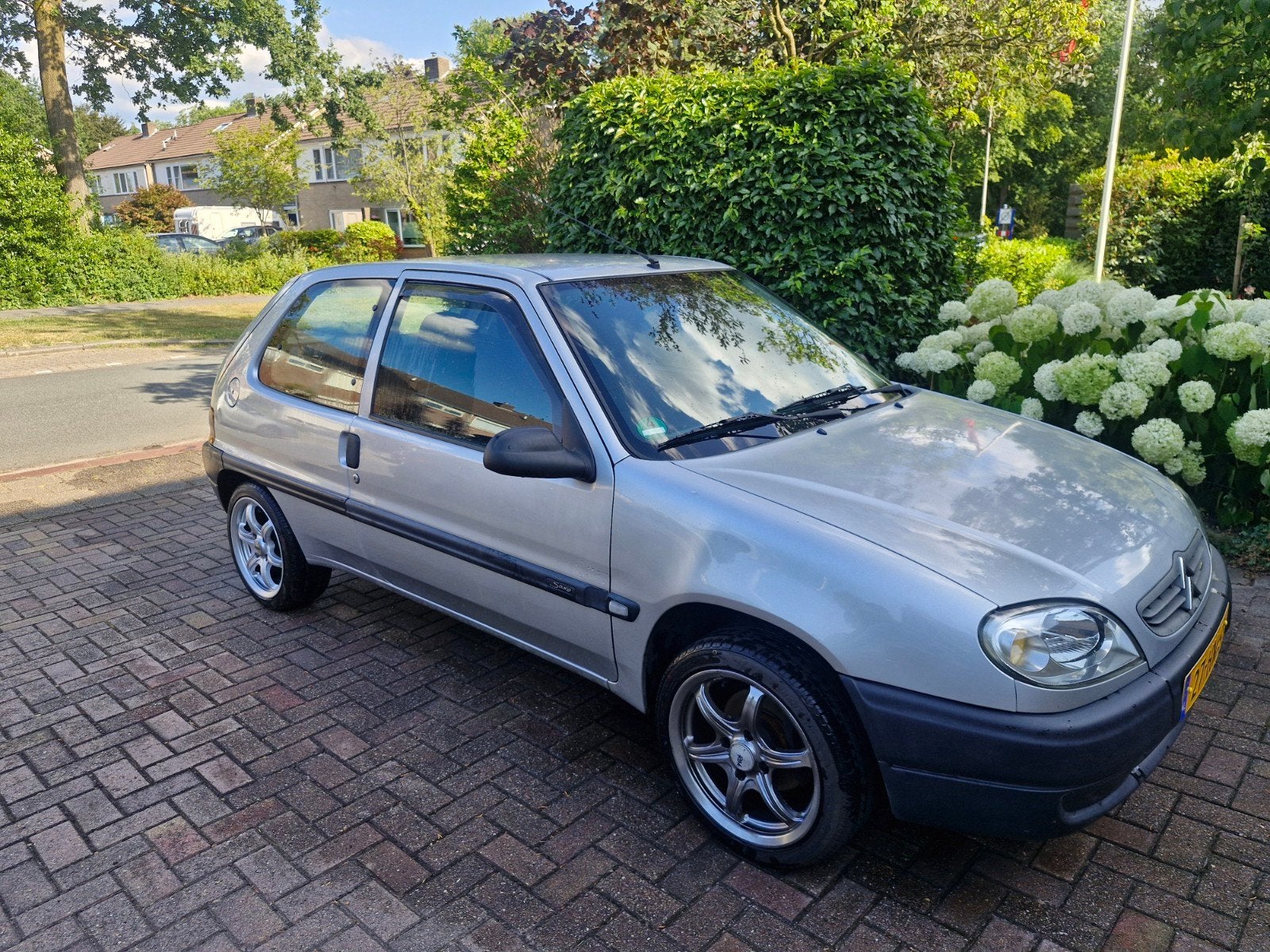 Citroën Saxo 1.1 I 2001 Grijs, 600 kg, 4 cilinders, Saxo, Origineel Nederlands