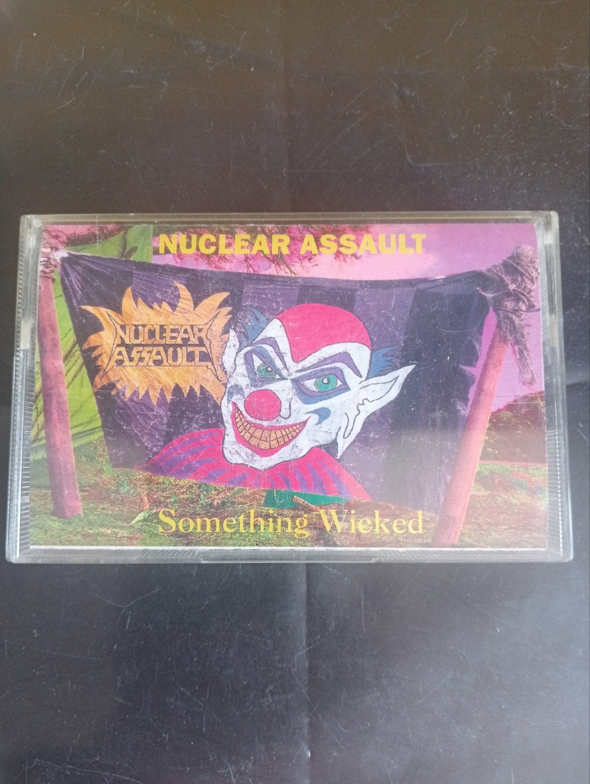 Nuclear Assault - Something Wicked (Cassette), Gebruikt, 1 bandje, Ophalen of Verzenden, Origineel