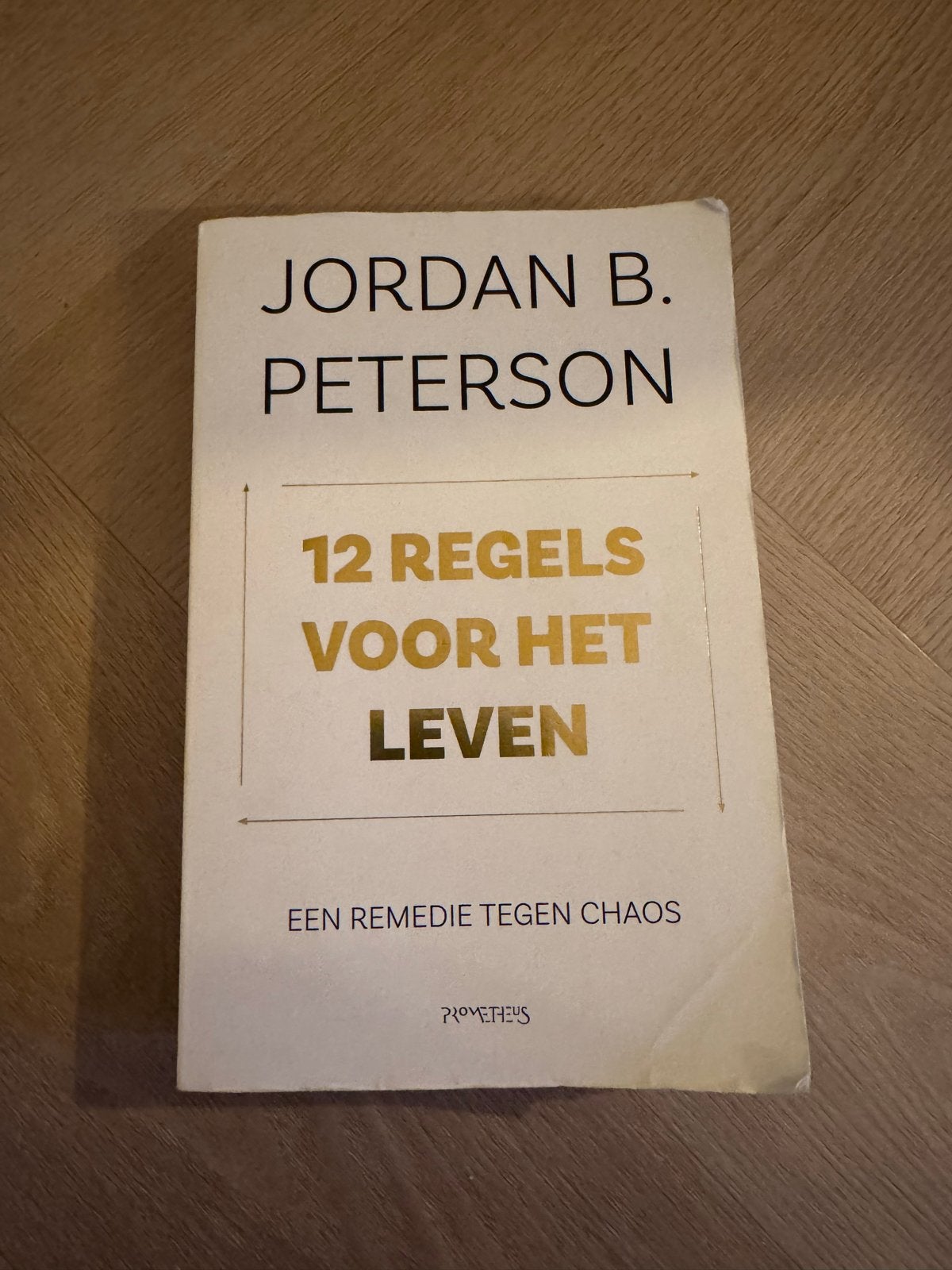 12 Regels voor het Leven - Jordan B. Peterson, Ophalen of Verzenden, Gelezen, Nederland