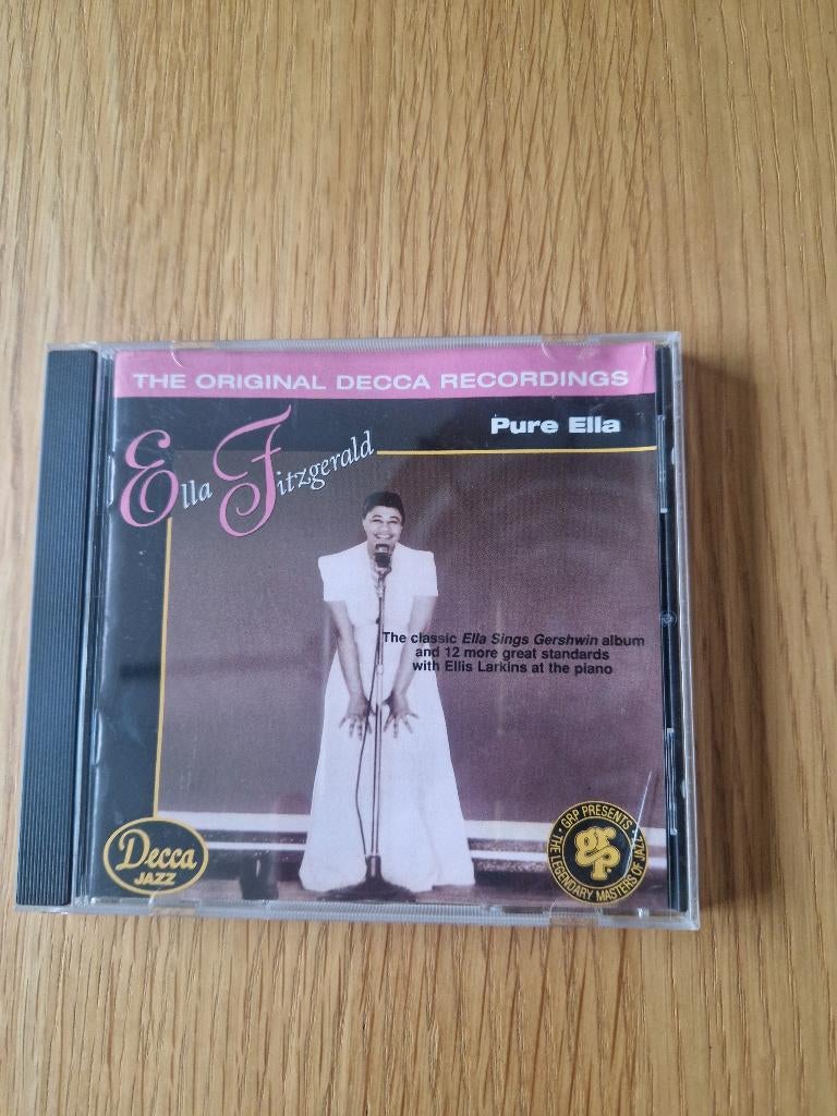 Ella Fitzgerald – Pure Ella CD, Ophalen of Verzenden, 1940 tot 1960, Gebruikt, Jazz