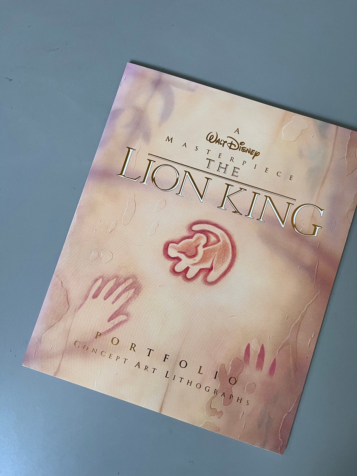 Disney The Lion King Portfolio Concept Art Litho's, Antiek en Kunst, Ophalen of Verzenden, Personages en Fantasiefiguren, Lithografie
