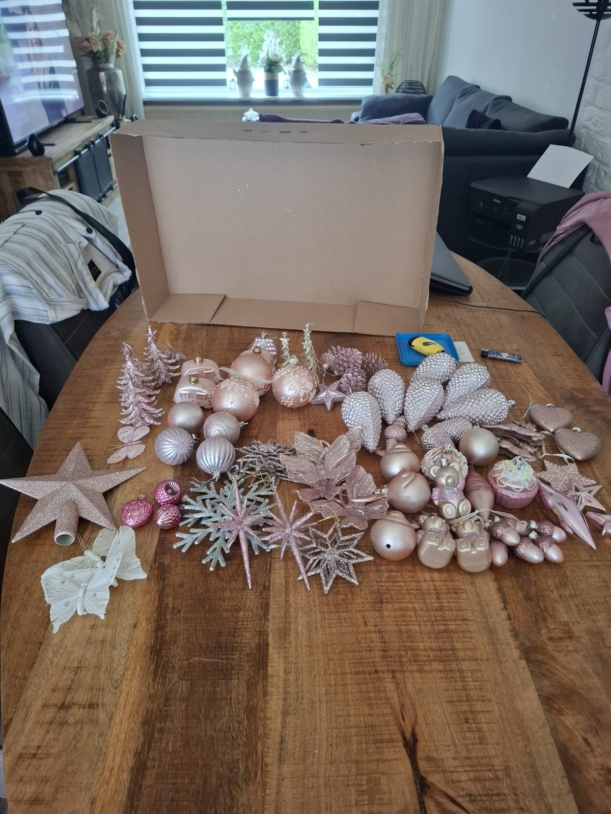 Kerstballen/decoratie, Ophalen, Zo goed als nieuw