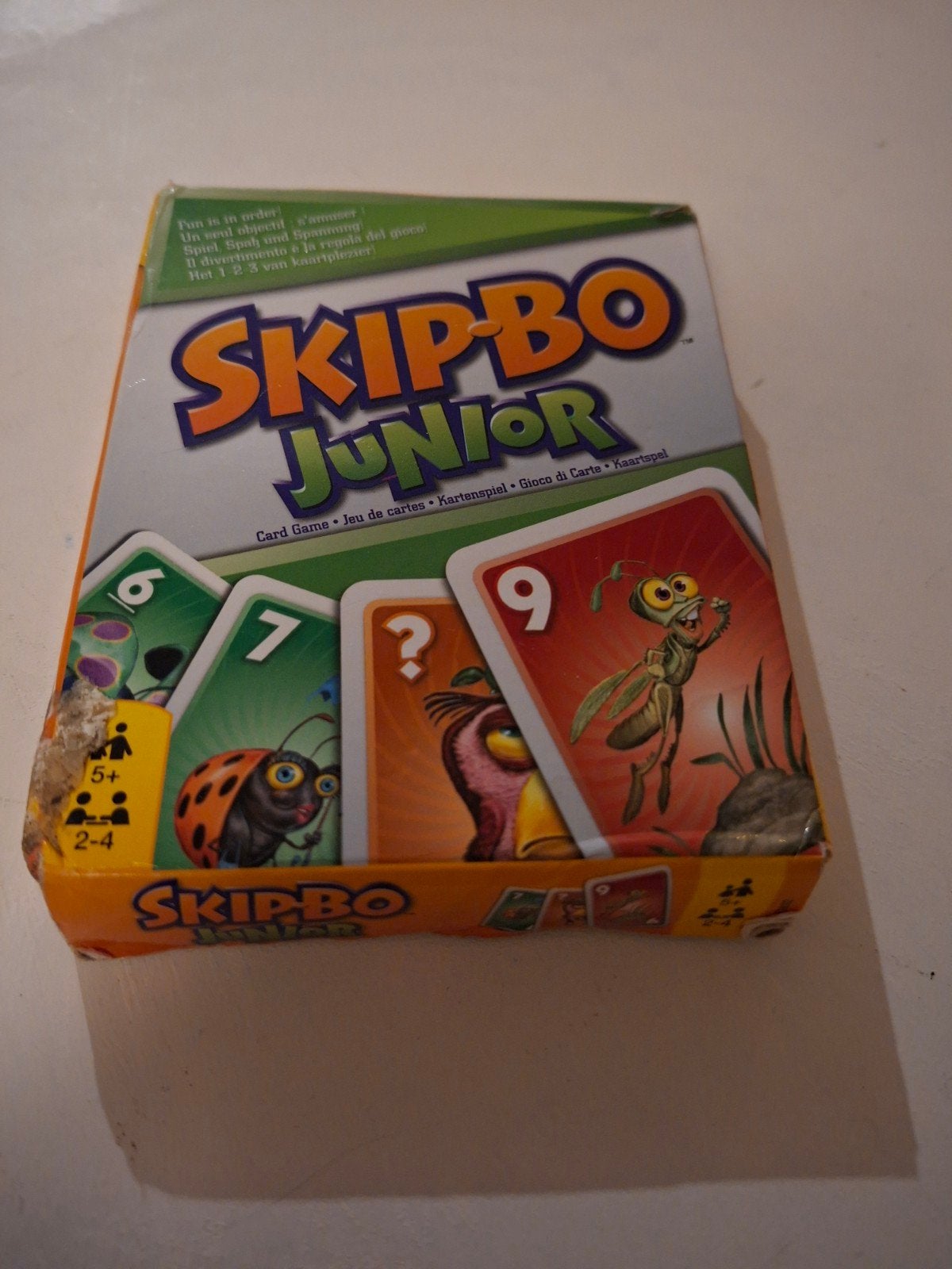 Skip-Bo Junior Kaartspel voor Kinderen, Drie of vier spelers, Ophalen of Verzenden, Gebruikt