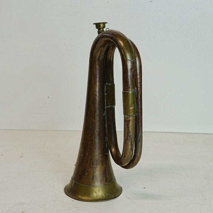 Special Forces Pakistan hoorn - Koper - Bugle uit 1966 -1970, Antiek en Kunst, Ophalen of Verzenden, Koper