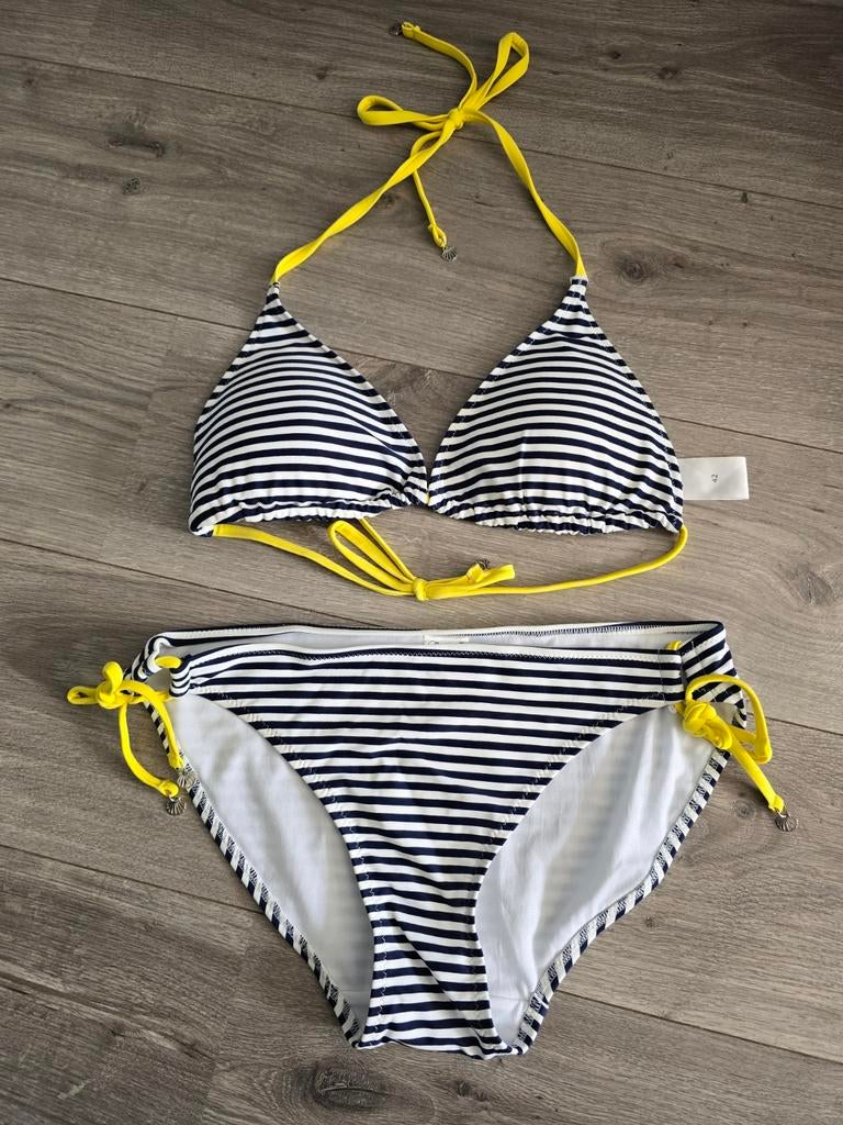 Dames bikini Queentex, maat 42, Nieuw (OP8), Kleding | Dames, Ophalen of Verzenden, Nieuw, Blauw, Bikini