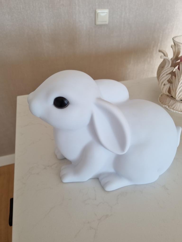 Kindernachtlampje konijn, Kinderen en Baby's, Kinderkamer | Inrichting en Decoratie, Ophalen of Verzenden, Zo goed als nieuw, Lamp