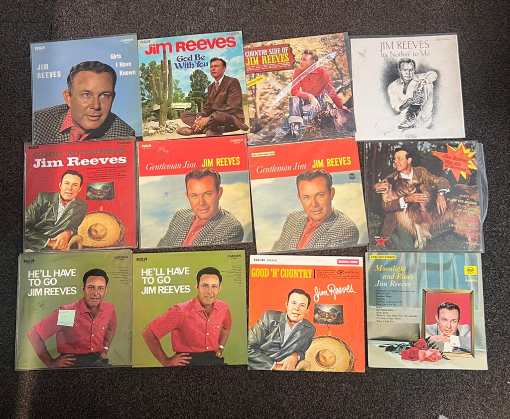 Jim Reeves LP collectie 12x vinyl RCA/Camden vintage, Ophalen of Verzenden, Gebruikt