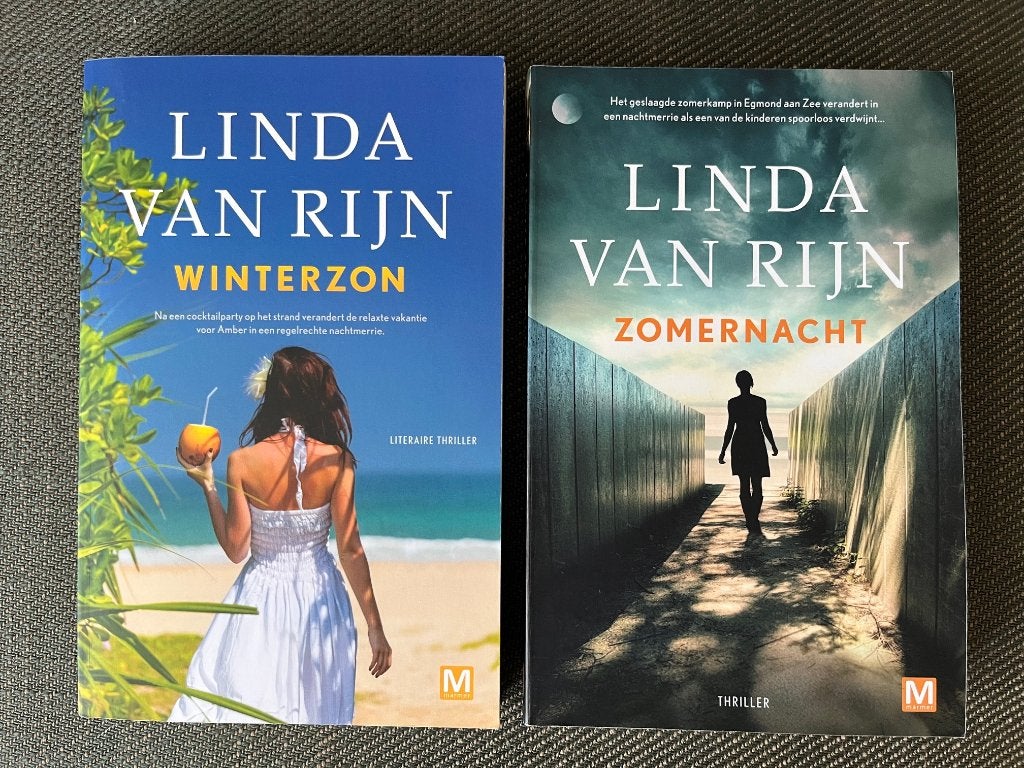 Linda van Rijn - Winterzon + Zomernacht., Ophalen of Verzenden, Zo goed als nieuw, 2 x Linda van Rijn