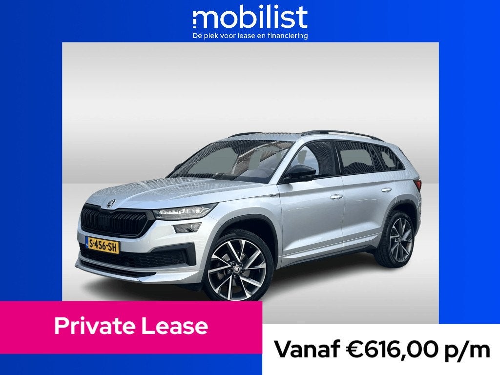 Skoda Kodiaq 1.5 TSI Sportline Business 7p. (bj 2023), Adaptive Cruise Control, 150 pk, 7 stoelen, Bedrijf