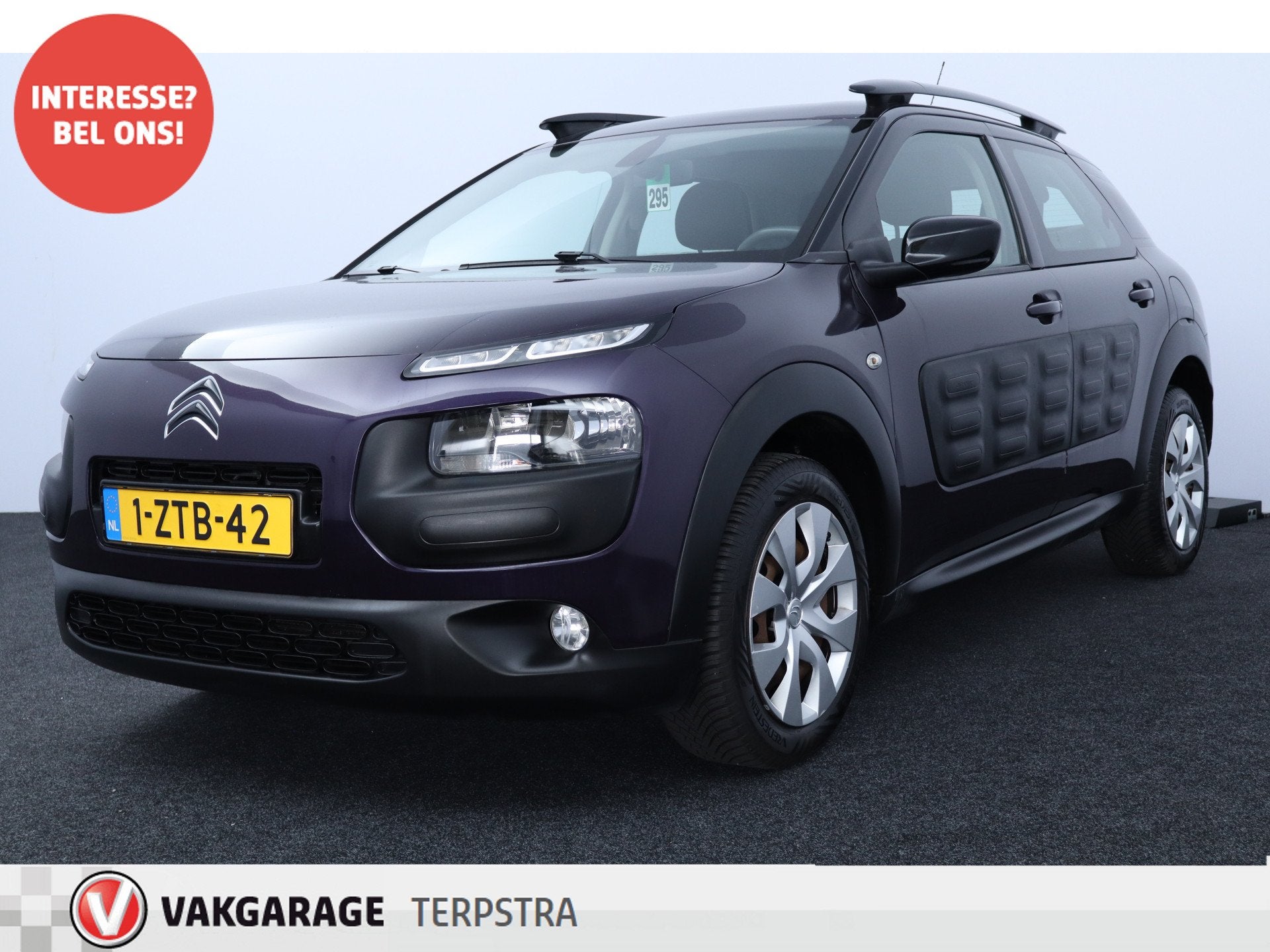 Citroën C4 Cactus 1.2 PureTech Business /Trekhaak! /Navi /C, Voorwielaandrijving, Stof, Gebruikt, 82 pk