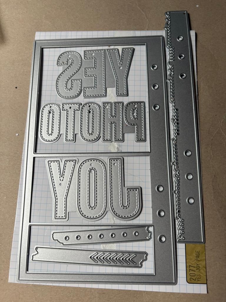 Elizabeth Craft ECD 2077 planner set, Ophalen of Verzenden, Zo goed als nieuw, Frame of Mal
