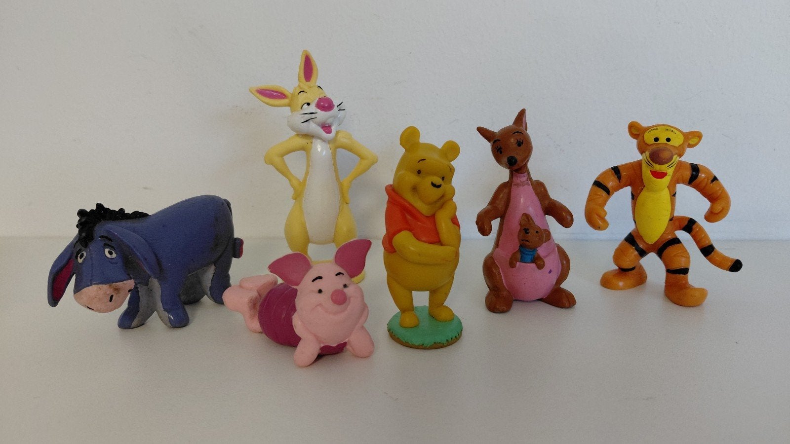 Disney poppetjes Winnie the pooh set, Ophalen of Verzenden, Zo goed als nieuw