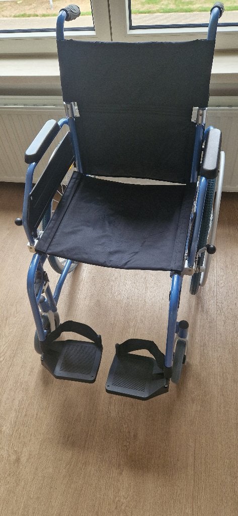 Murray’s x2 lite aluminium rolstoel (nieuw €380), Ophalen, Inklapbaar, Nieuw, Duwrolstoel