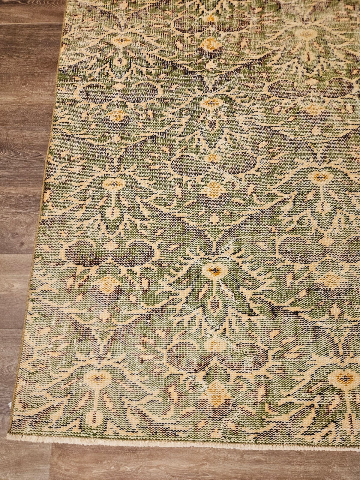 Oosters Handgeknoopt Vintage Tapijt. Heel Uniek! Weg = Weg!, Crème, Perzisch, 150 tot 200 cm, 200 cm of meer