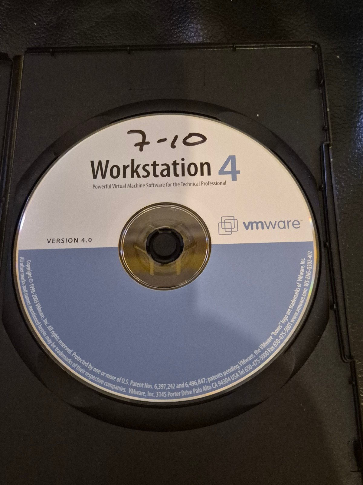 VMware Workstation 4.0 - Virtuele Machine Software, Ophalen of Verzenden, Gebruikt