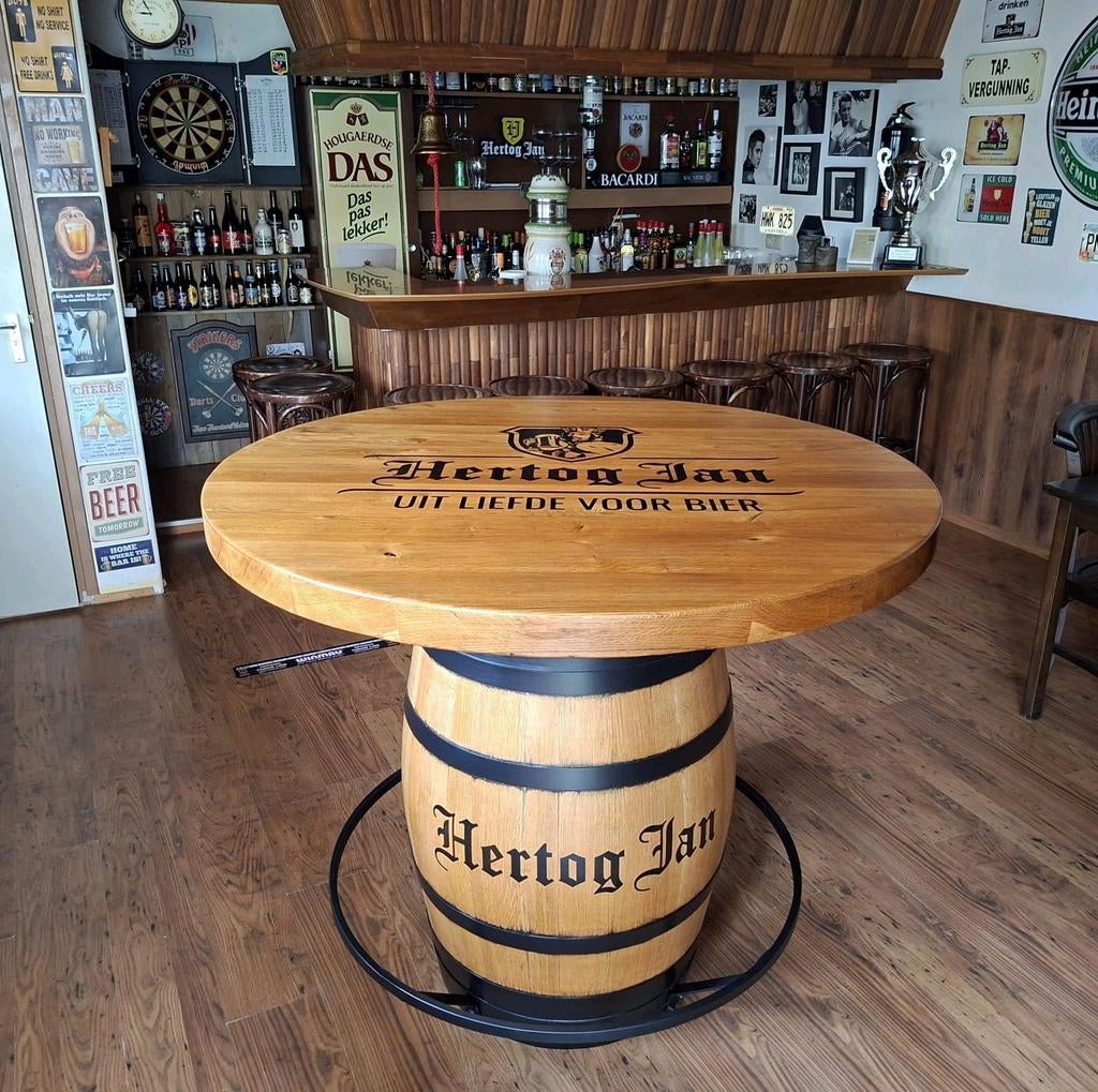 HERTOG JAN wijnvat statafel groot, groter, GROOTST, Ophalen of Verzenden, Nieuw, Overige typen, Hertog Jan