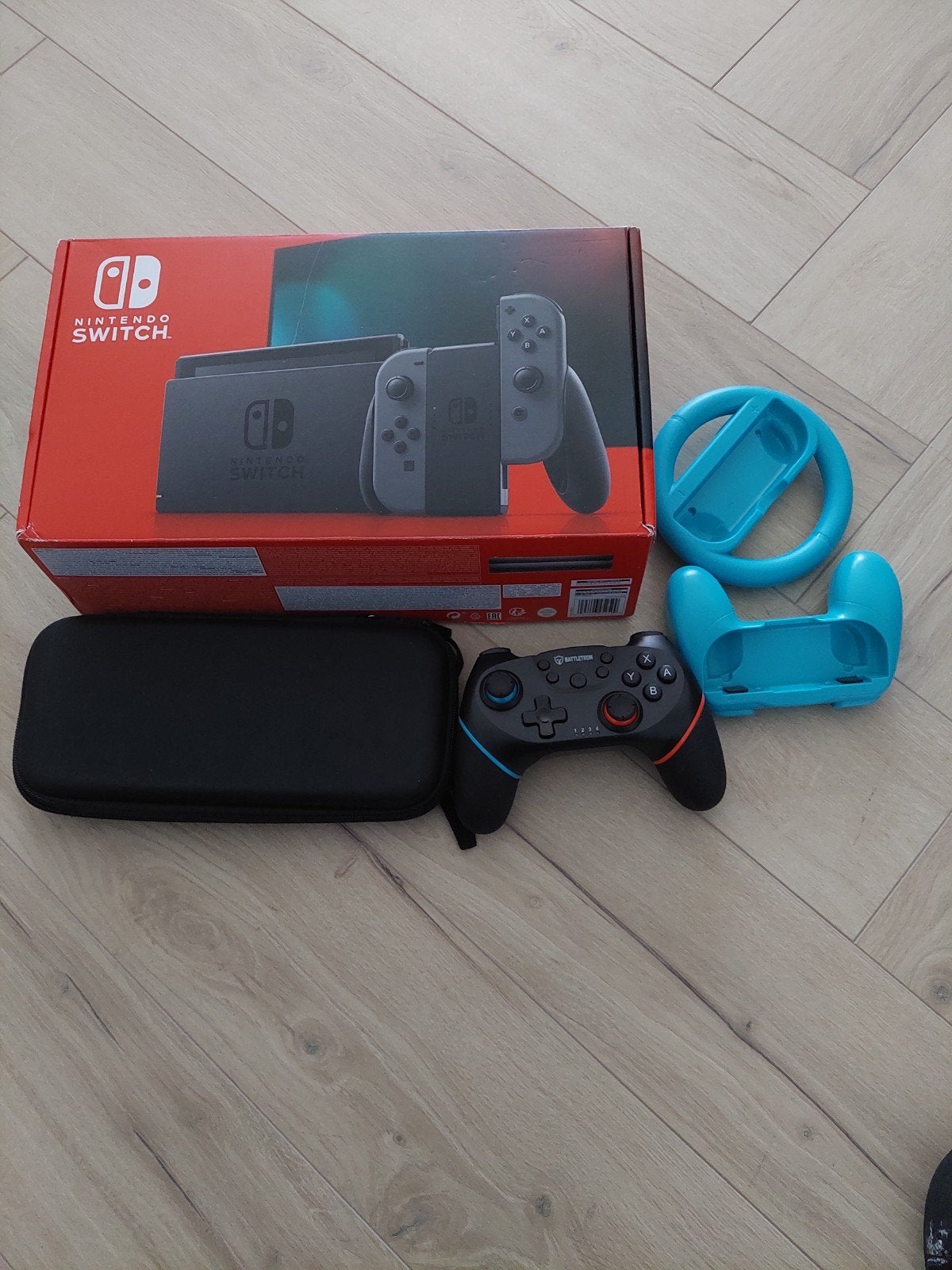 Nintendo Switch V2, Spelcomputers en Games, Switch 2019 Upgrade, Met games, Met 2 controllers, Ophalen of Verzenden