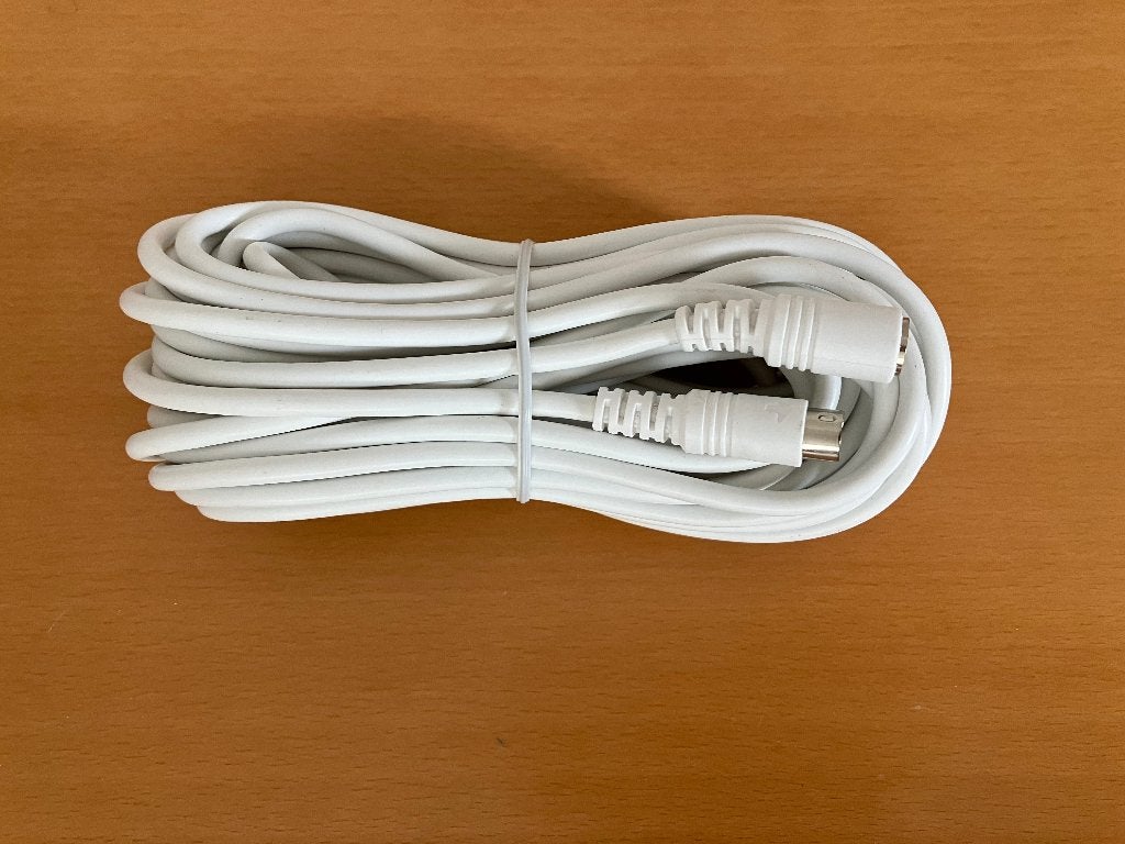 10 m verlengkabel – 5-aderige afgeschermd, Doe-het-zelf en Verbouw, Elektra en Kabels, Ophalen of Verzenden, Nieuw, Kabel of Snoer