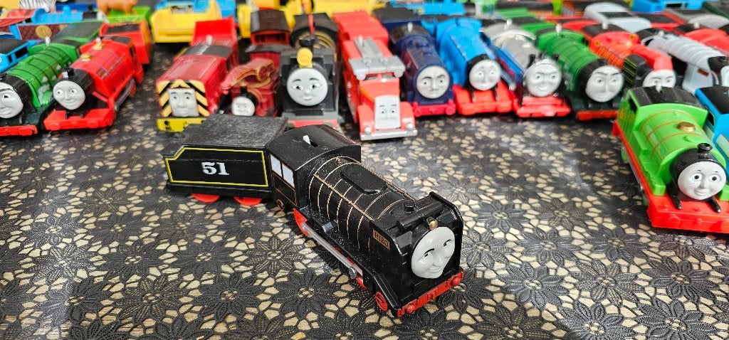 Thomas de trein Trackmaster Hiro, Ophalen of Verzenden, Zo goed als nieuw