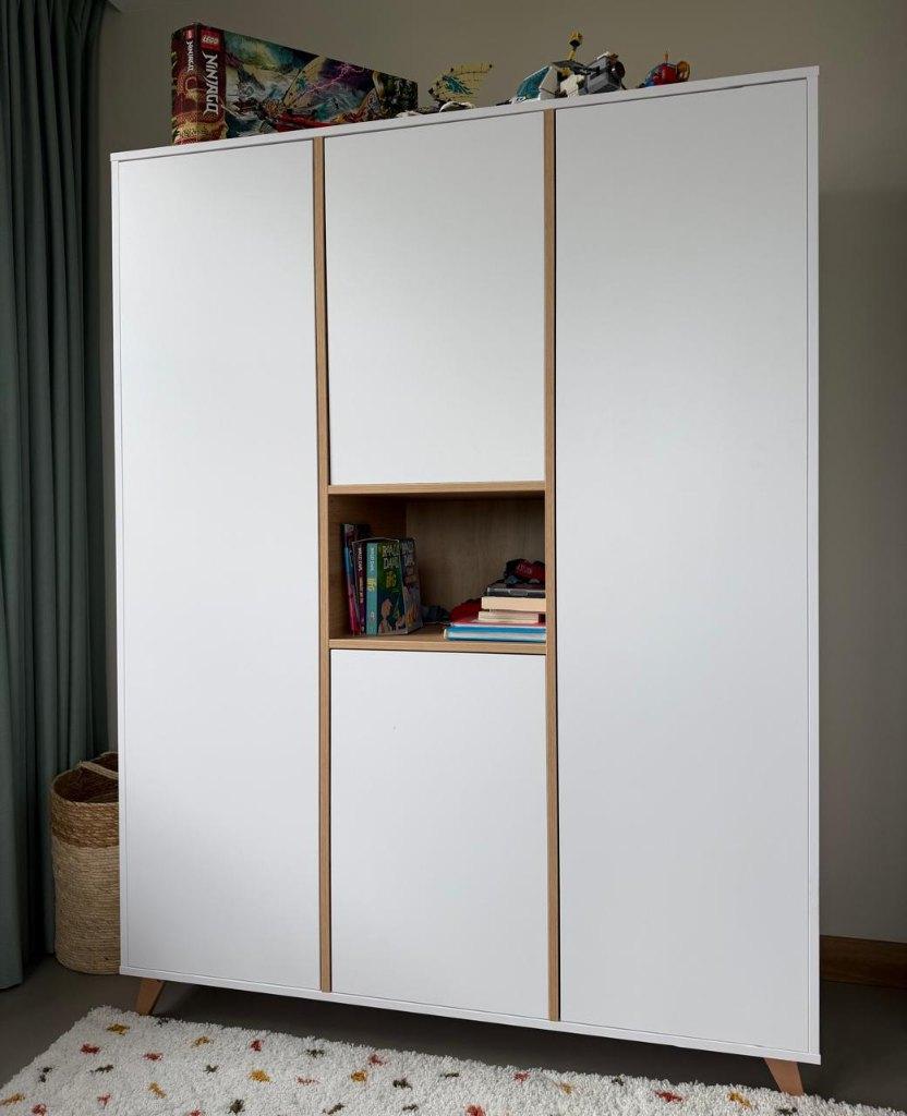 Quax kleding kast Loft White XL, Ophalen, Met deur(en), 100 tot 150 cm, Zo goed als nieuw
