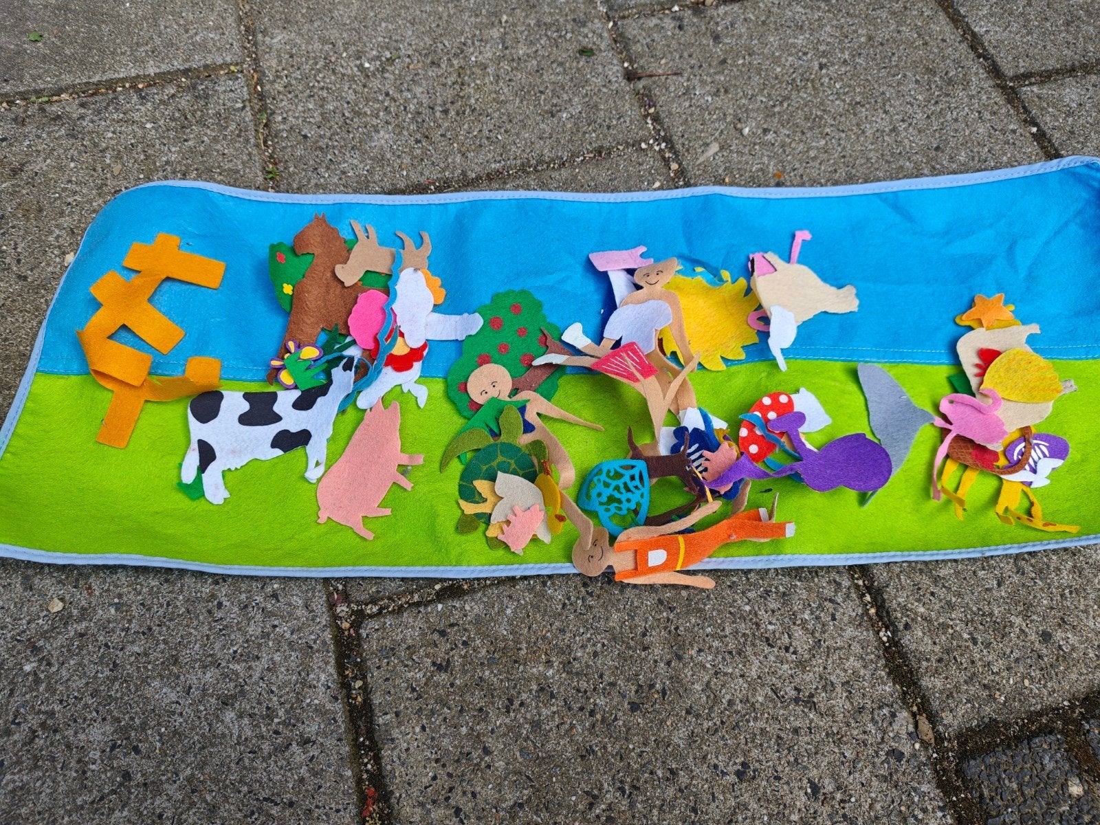 Vilt Creatie Sprookjes en Boerderij Speelset, Ophalen, Gebruikt, Figuurtje(s)