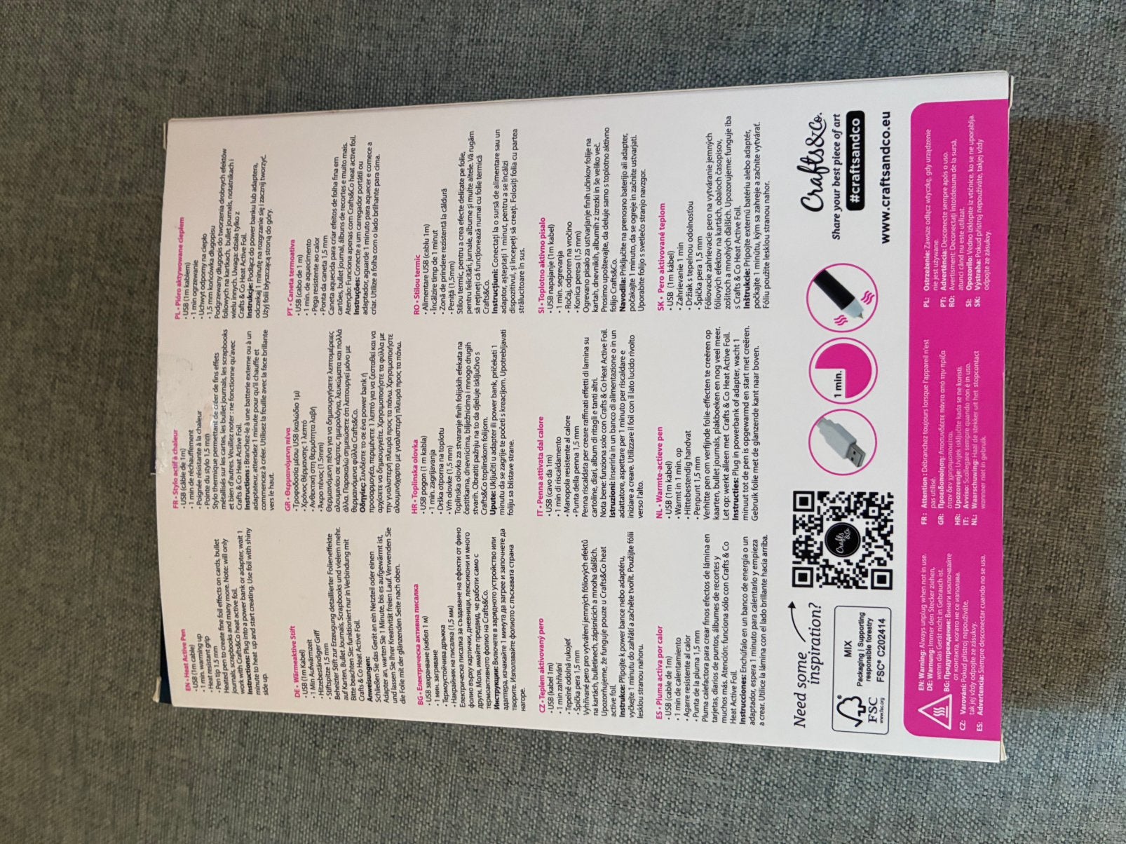 Foto 2 van Heat active pen