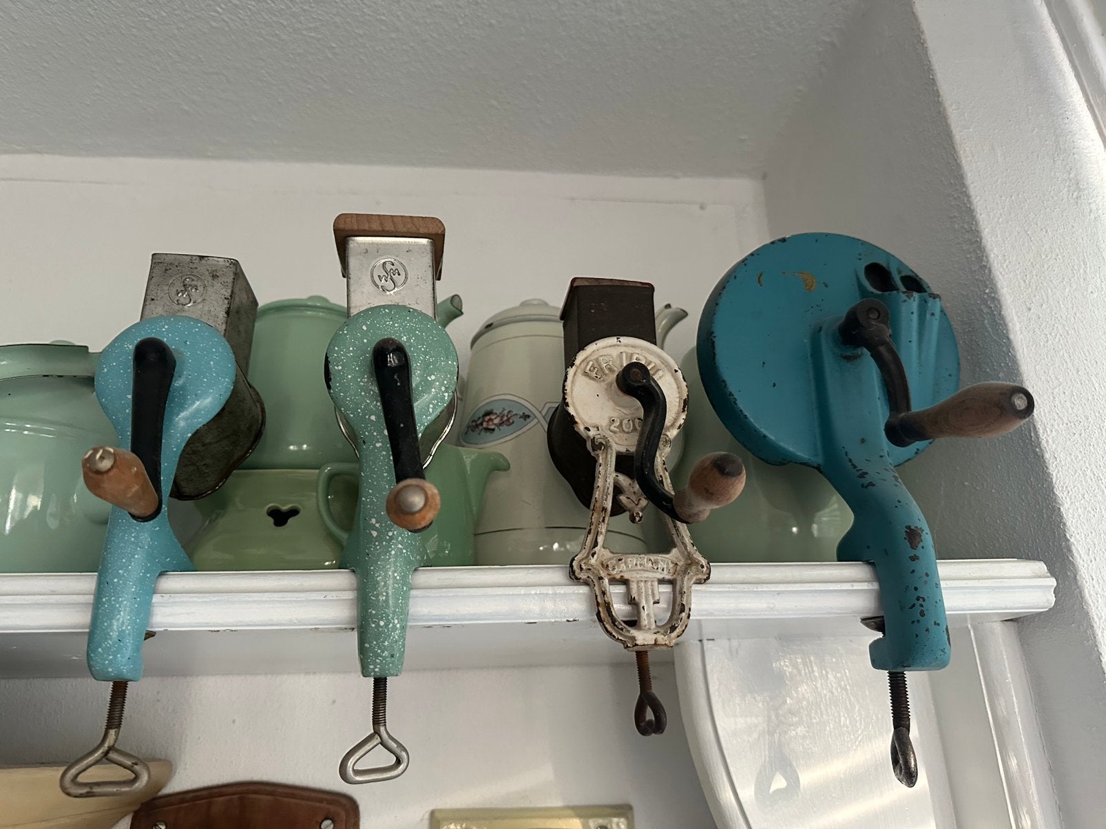 Keuken molens, snijbonen gehakmolens, prijs=voor 4, Ophalen