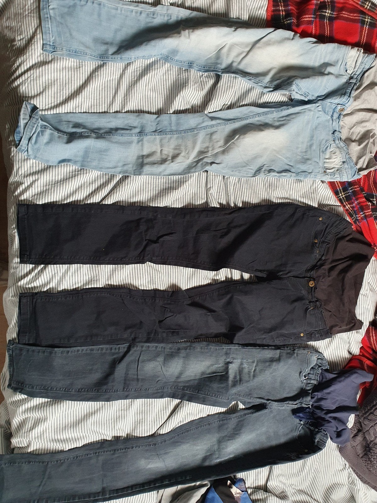 Zwangerschapskleding pakket: broeken, shirts en jurken, Ophalen of Verzenden, Gedragen, Overige kleuren
