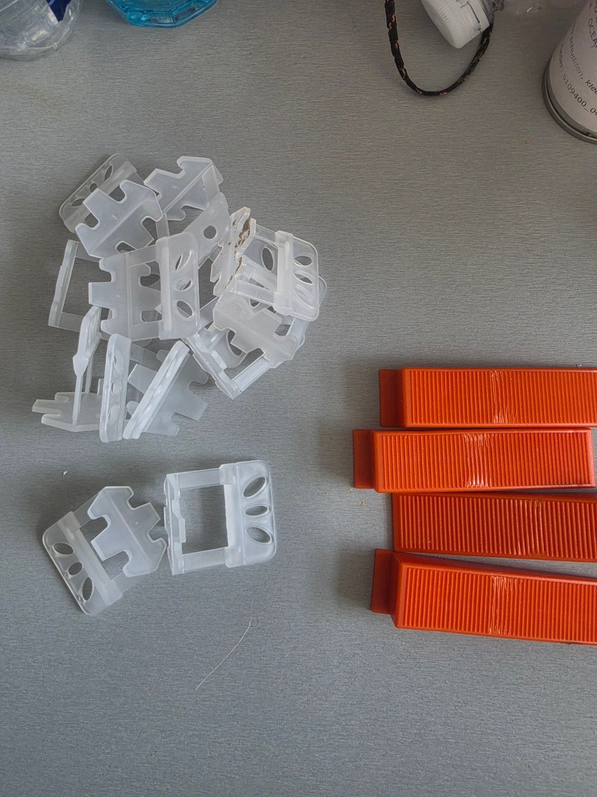 Tegel leveling systeem - clips en keggen, Overige materialen, Overige typen, 10 m² of meer, Minder dan 20 cm