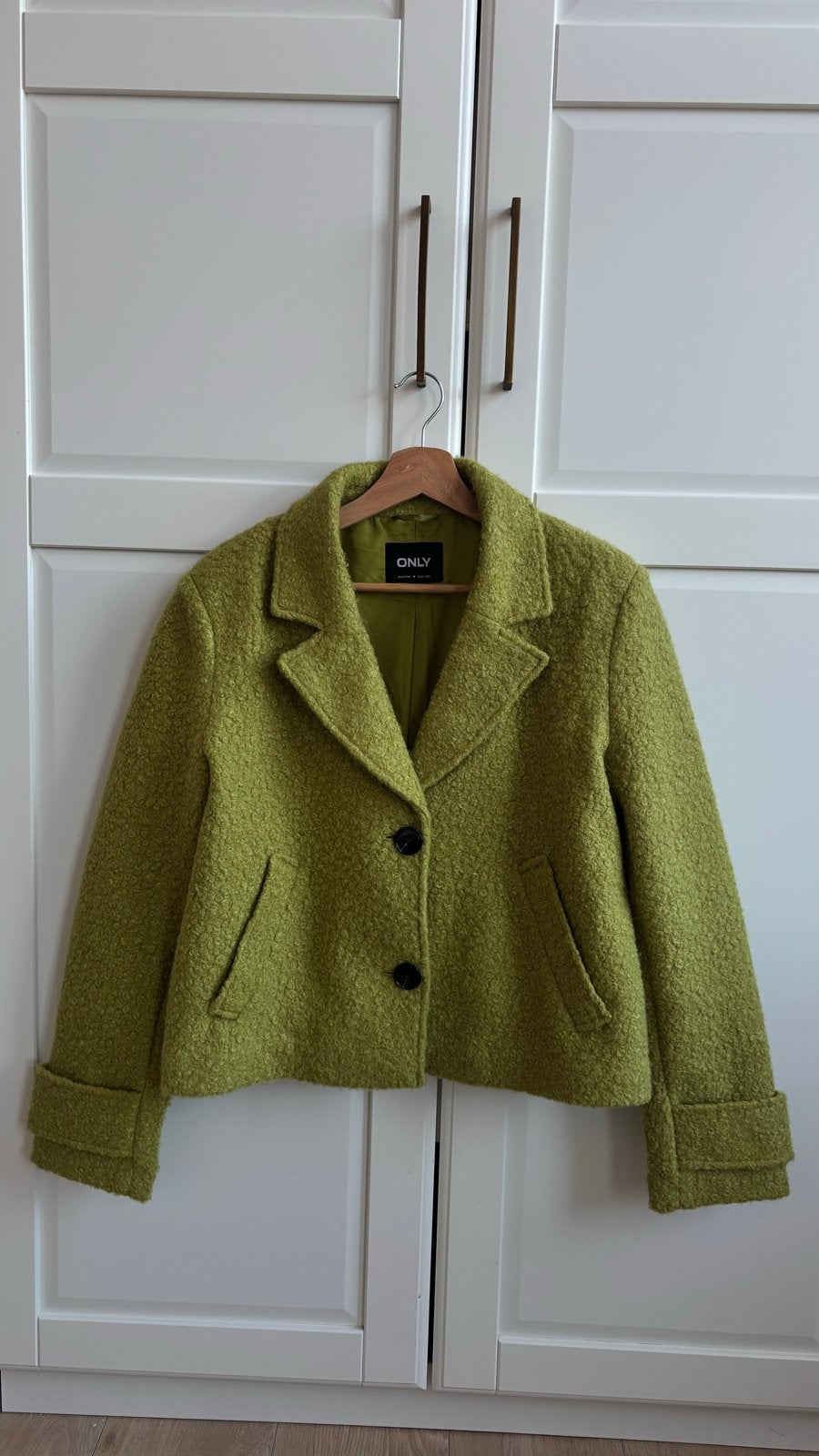 ONLY Tussenjas Groen Maat S, Kleding | Dames, Jassen | Zomer, Ophalen of Verzenden, Zo goed als nieuw, Maat 36 (S), Groen