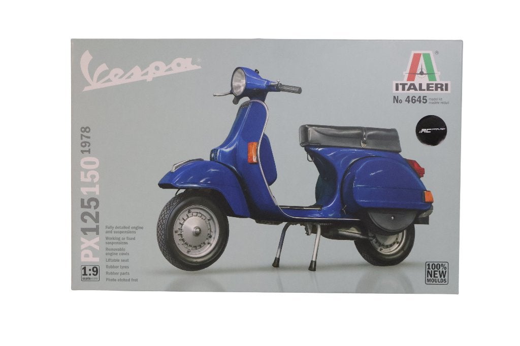 Italeri Piaggio Vespa PX 125/150 1978 ITA-4645, Italeri, Groter dan 1:32, Nieuw, Ophalen of Verzenden