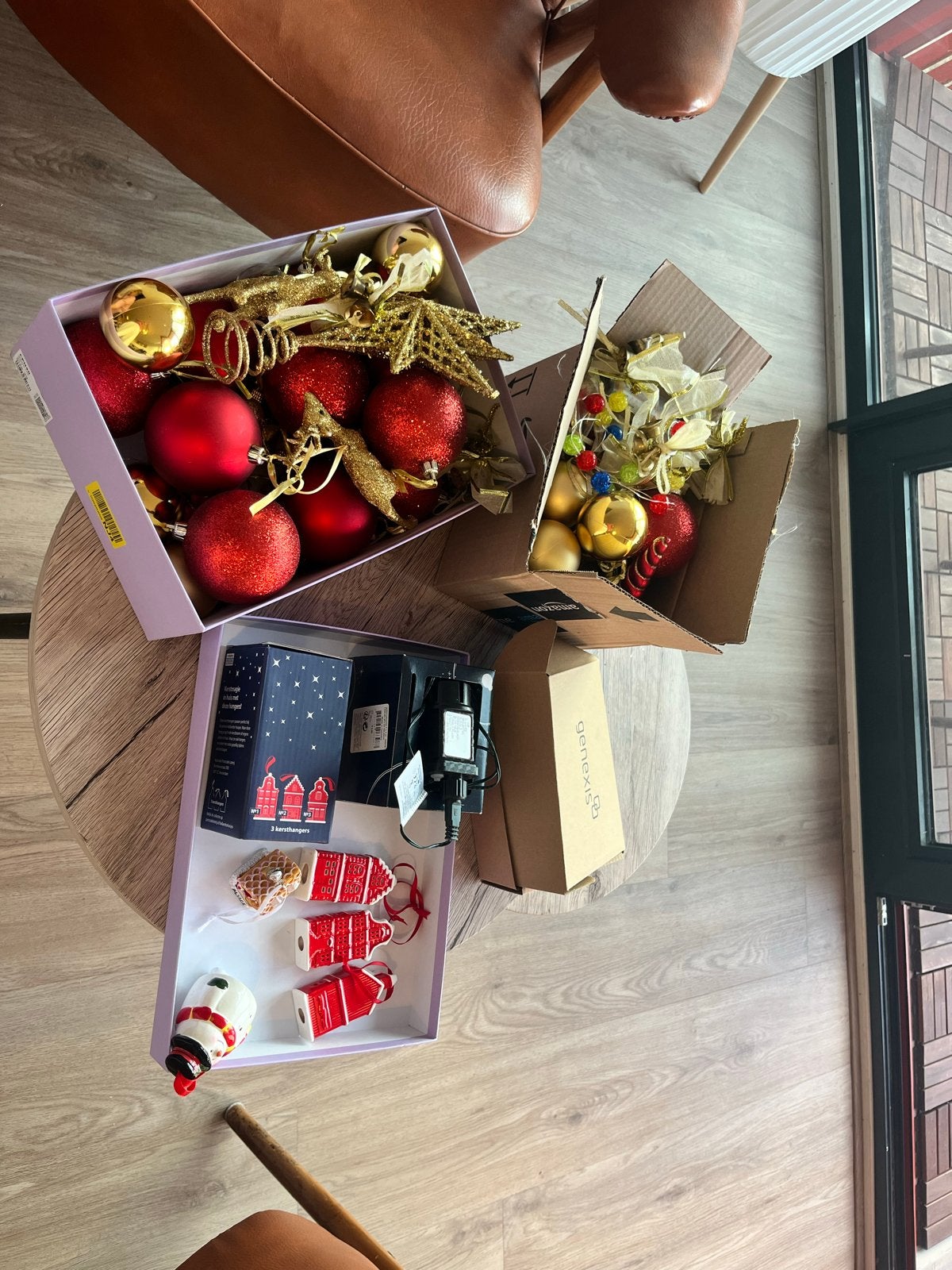 Christmas ornaments and lights, Ophalen of Verzenden