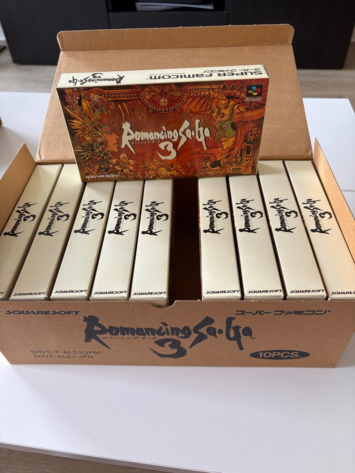 Romancing SaGa 3 Super Famicom - Nieuw in doos (10 stuks), Spelcomputers en Games, Games | Nintendo Super NES, 1 speler, Nieuw
