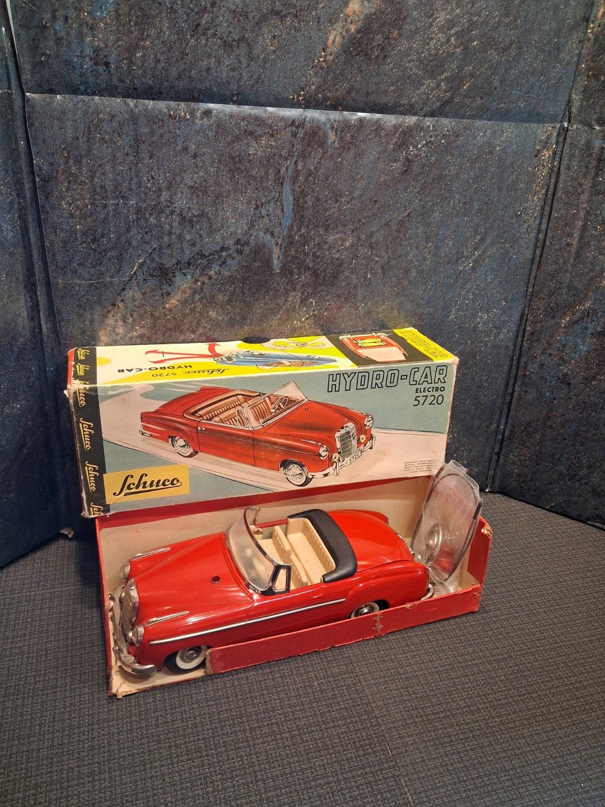 Vintage Schuco Hydro-Car Electro 5720, Antiek en Kunst, Antiek | Speelgoed, Ophalen of Verzenden